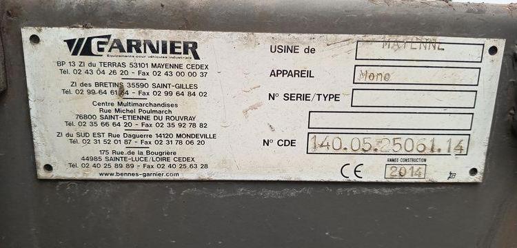 IVECO 35C13 BENNE SIMPLE CABINE COFFRE  DG-007-CN