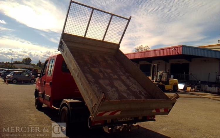 IVECO 35C13 BENNE DOUBLE CABINE ROUGE DG-522-CM