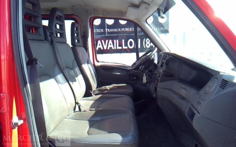 IVECO 35C13 BENNE DOUBLE CABINE ROUGE DG-522-CM