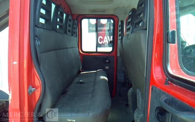 IVECO 35C13 BENNE DOUBLE CABINE ROUGE DG-522-CM