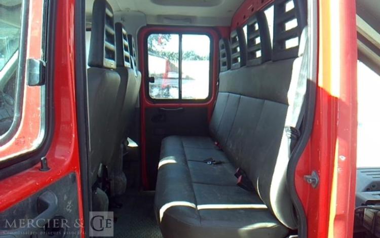 IVECO 35C13 BENNE DOUBLE CABINE ROUGE DG-522-CM