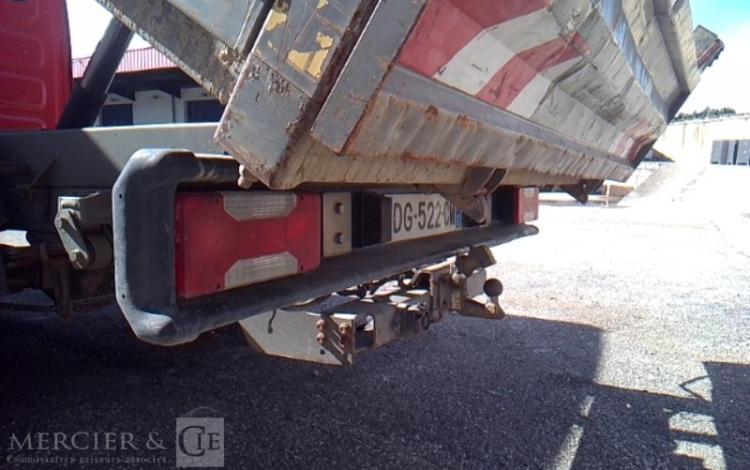 IVECO 35C13 BENNE DOUBLE CABINE ROUGE DG-522-CM