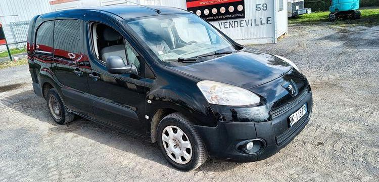 PEUGEOT PARTNER CABINE APPROFONDIE 1.6 HDI 90 121L2 NOIR DK-115-FP