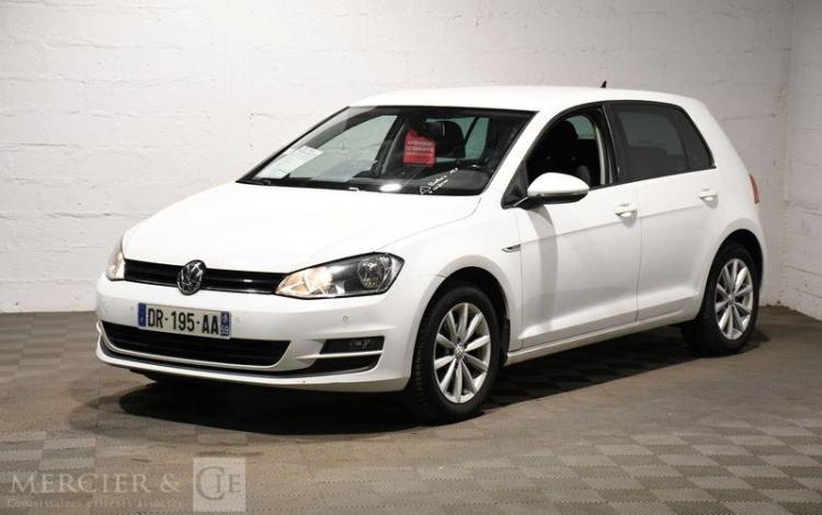 VOLKSWAGEN GOLF VII 1.2 TSI 105CH BLUEMOTION CONFORT LINE BLANC DR-195-AA