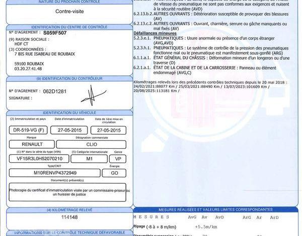RENAULT CLIO ZEN DCI 90 ECO2 90G ROUGE DR-519-VG