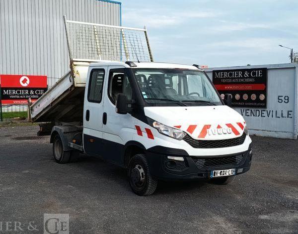 IVECO 35C DOUBLE CABINE BENNE  DV-824-LQ