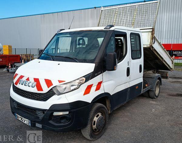 IVECO 35C DOUBLE CABINE BENNE  DV-824-LQ