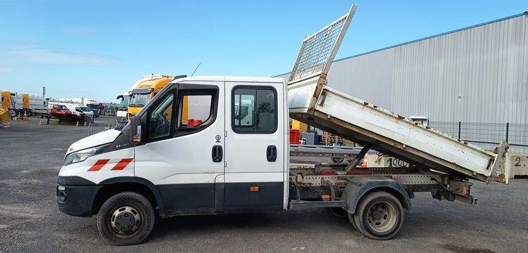IVECO 35C DOUBLE CABINE BENNE  DV-824-LQ
