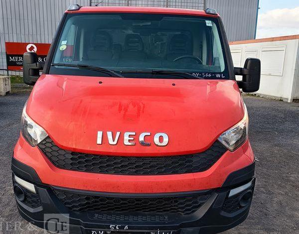 IVECO DAILY 35C – CAMION BENNE SIMPLE CAB COFFRE  DY-566-WL
