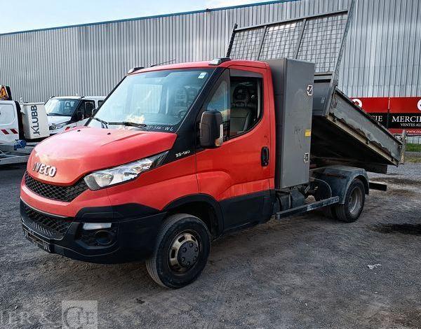 IVECO DAILY 35C – CAMION BENNE SIMPLE CAB COFFRE  DY-566-WL