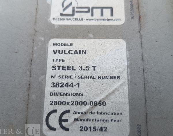 IVECO DAILY 35C – CAMION BENNE SIMPLE CAB COFFRE  DY-566-WL
