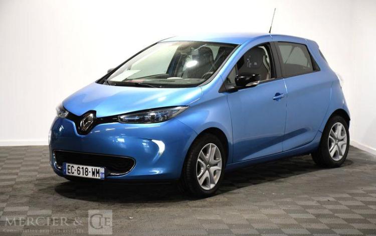 RENAULT ZOE R90 ZE 90 58PPM 40KWH LOCATION CHARGE-NORMALE ZEN BVA BLEU EC-618-WM