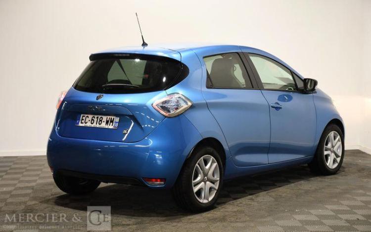 RENAULT ZOE R90 ZE 90 58PPM 40KWH LOCATION CHARGE-NORMALE ZEN BVA BLEU EC-618-WM