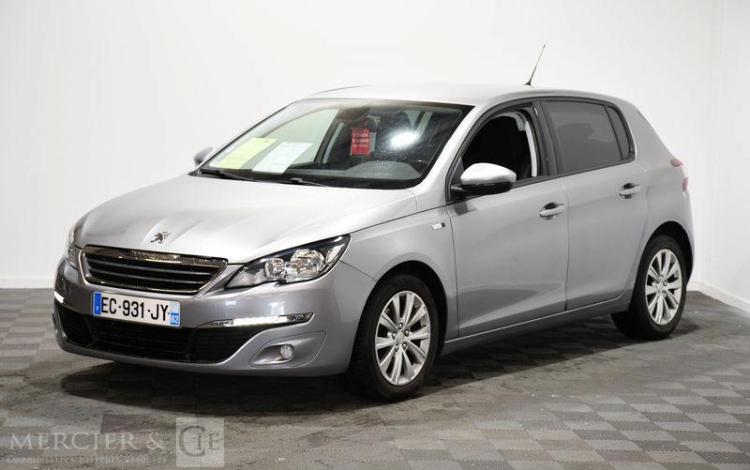 PEUGEOT 308 1,6 BLUEHDI 100 STYLE S&S GRIS EC-931-JY