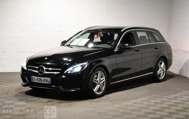 MERCEDES CLASSE C BREAK 1.6 180 D T BLUETEC 115 EXCLUSIVE 7G-TRONIC NOIR EE-635-KN