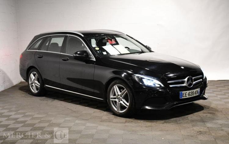 MERCEDES CLASSE C BREAK 1.6 180 D T BLUETEC 115 EXCLUSIVE 7G-TRONIC NOIR EE-635-KN