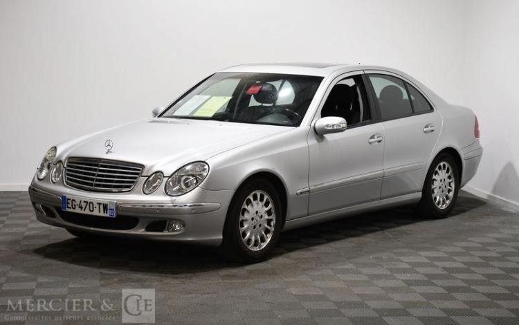 MERCEDES CLASSE E 2,2 220 CDI 150 ELEGANCE BVA GRIS EG-470-TW