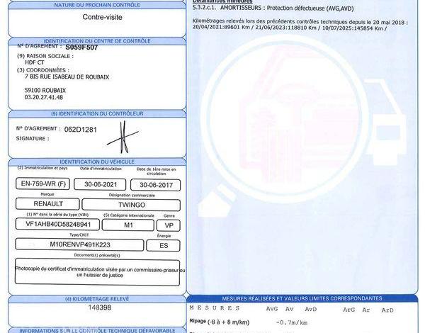 RENAULT TWINGO 1.0 SCE 70CH LIMITED NOIR EN-759-WR