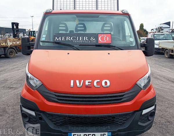 IVECO 35C12 BENNE SIMPLE CABINE COFFRE  EV-958-JS