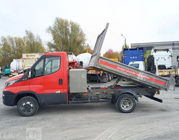 IVECO 35C12 BENNE SIMPLE CABINE COFFRE  EV-958-JS
