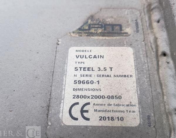 IVECO 35C12 –  BENNE SIMPLE CAB COFFRE  EW-714-HP