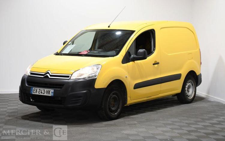 CITROEN BERLINGO TAILLE M CLUB BLUEHDI 75CH BVM
 JAUNE EX-243-HK