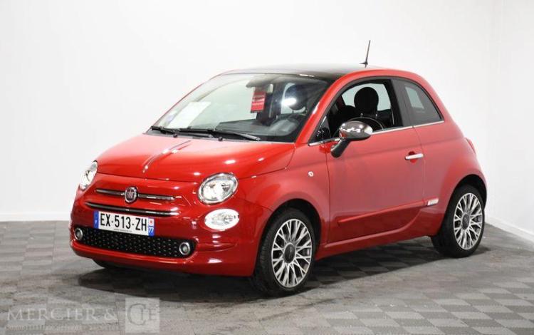FIAT 500 1.2 70 LOUNGE ROUGE EX-513-ZH