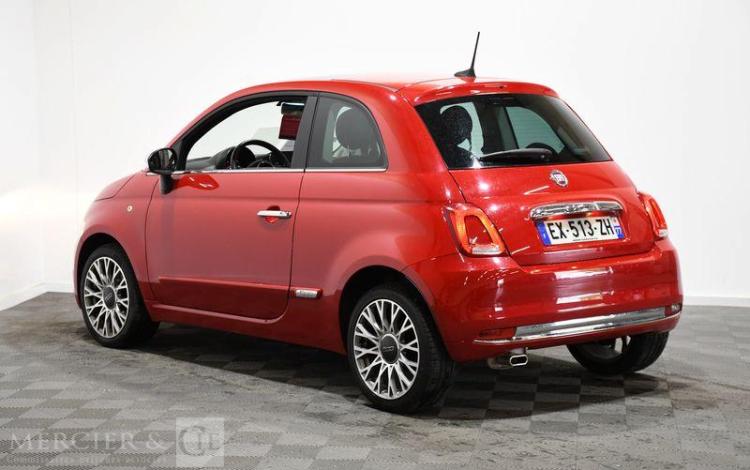 FIAT 500 1.2 70 LOUNGE ROUGE EX-513-ZH