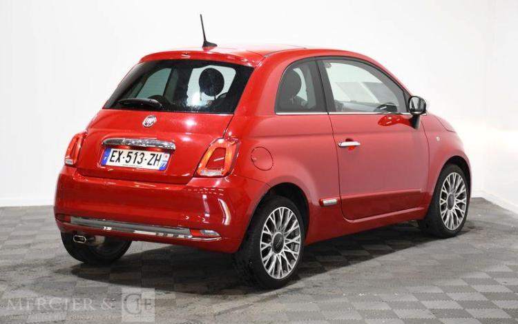 FIAT 500 1.2 70 LOUNGE ROUGE EX-513-ZH