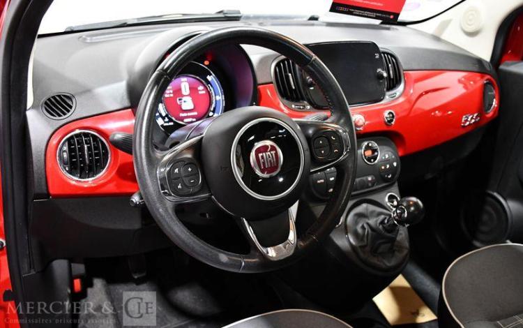 FIAT 500 1.2 70 LOUNGE ROUGE EX-513-ZH