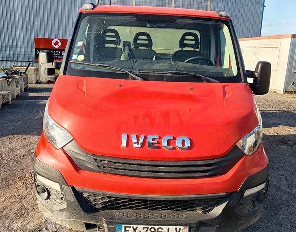 IVECO 35C12 – BENNE SIMPLE CABINE COFFRE  EX-796-LV