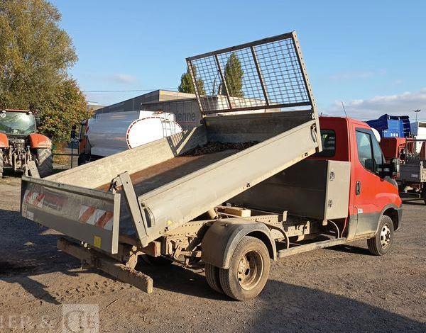 IVECO 35C12 – BENNE SIMPLE CABINE COFFRE  EX-796-LV