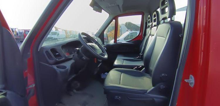 IVECO 35C12 – BENNE SIMPLE CABINE COFFRE  EX-796-LV
