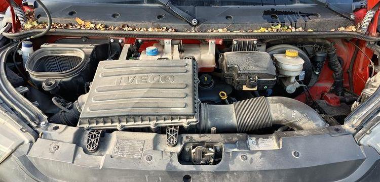 IVECO 35C12 – BENNE SIMPLE CABINE COFFRE  EX-796-LV