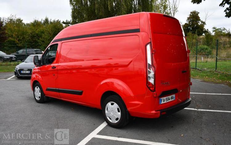 FORD TRANSIT CUSTOM 300 2.0 ECOBLUE 130 L1H2 TREND BUSINESS BVA ROUGE FA-594-NA