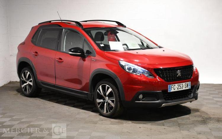 PEUGEOT 2008 1,2 PURETECH 130CH S&S BVM6 ROUGE FC-253-SW