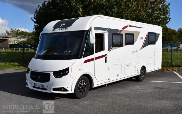 AUTOSTAR CAMPING CAR AUTOSTAR I 730 LC PRESTIGE ELITE EDITION 2,3 D 150 CHX FIAT DUCATO BLANC FE-455-VE