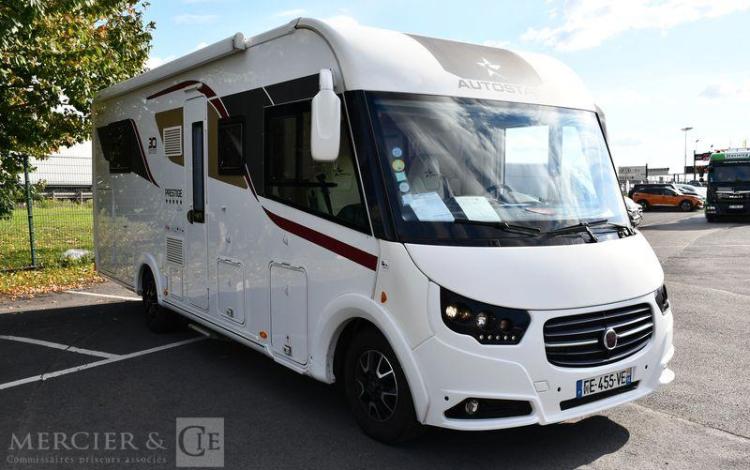 AUTOSTAR CAMPING CAR AUTOSTAR I 730 LC PRESTIGE ELITE EDITION 2,3 D 150 CHX FIAT DUCATO BLANC FE-455-VE