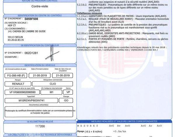 RENAULT CLIO BUSINESS EDC 90CH BLANC FG-095-HB