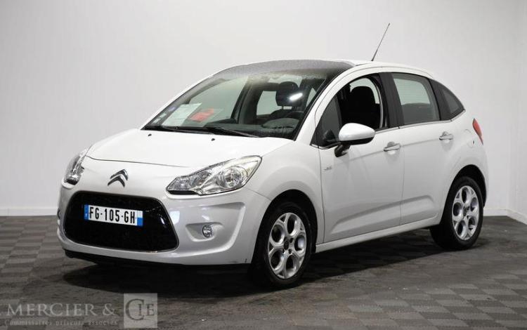 CITROEN C3 GENERATION-II 1.2 PURETECH 80CH EXCLUSIVE BLANC FG-105-GH