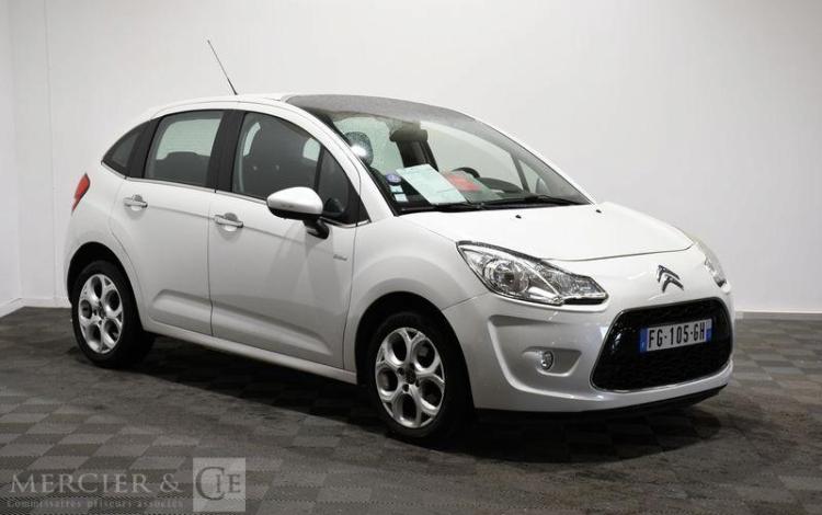 CITROEN C3 GENERATION-II 1.2 PURETECH 80CH EXCLUSIVE BLANC FG-105-GH