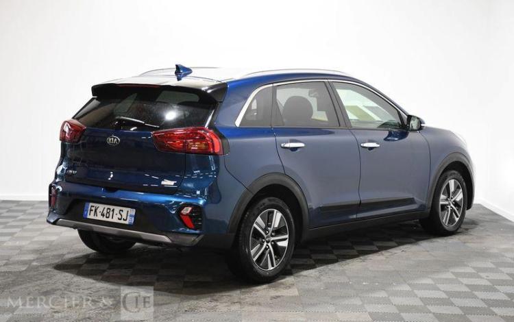 KIA NIRO 1.6 GDI 141H 105 HYBRID HEV 1.3KWH ACTIVE DCT BVA BLEU FK-481-SJ