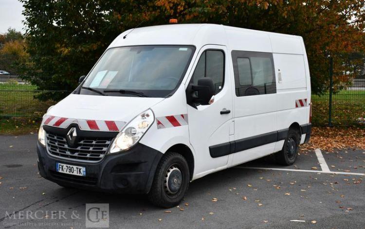 RENAULT MASTER CABINE APPROFONDIE 2.3 DCI 110 35 L2H2 GRAND-CONFORT BLANC FK-790-TK