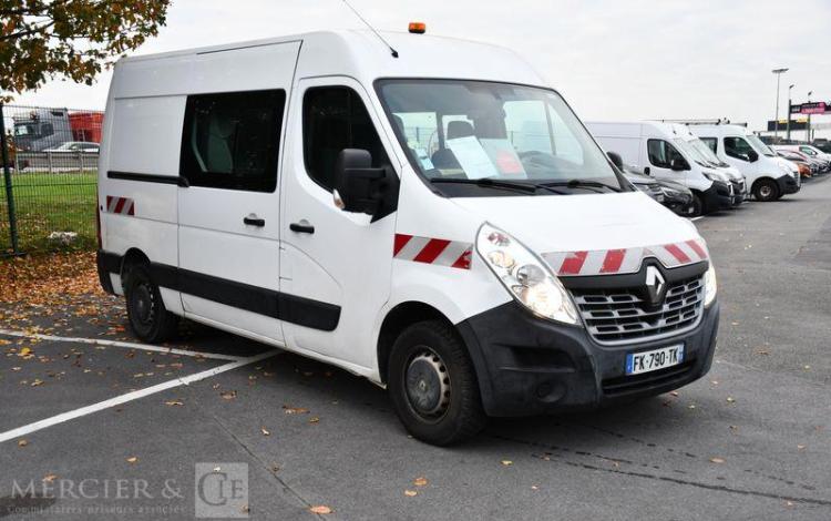 RENAULT MASTER CABINE APPROFONDIE 2.3 DCI 110 35 L2H2 GRAND-CONFORT BLANC FK-790-TK