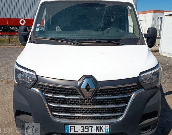 RENAULT MASTER 3 TRACTION FOURGON 2,3 DCI 16V 136 CV – DIESEL – 66745 KMS – ANNEE 2019 BLANC FL-397-NK