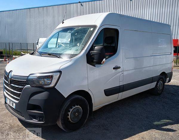 RENAULT MASTER 3 TRACTION FOURGON 2,3 DCI 16V 136 CV – DIESEL – 66745 KMS – ANNEE 2019 BLANC FL-397-NK