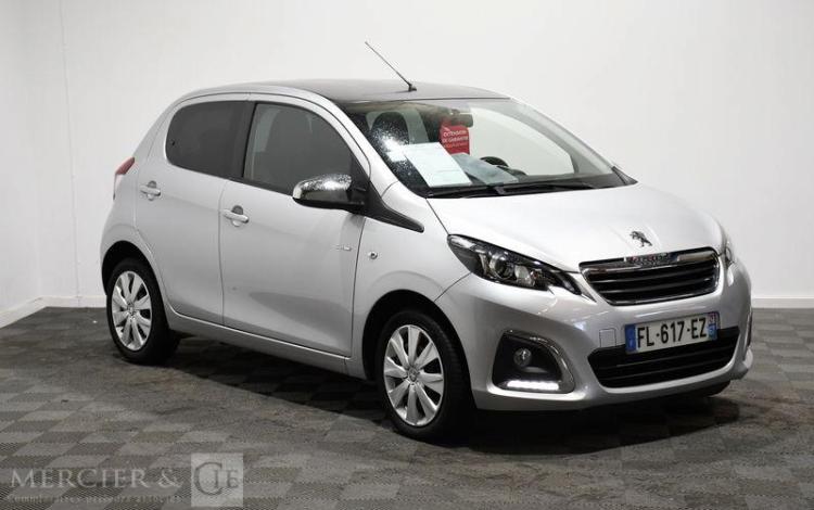 PEUGEOT 108 VTI 72 TOP! GRIS FL-617-EZ