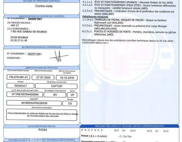 RENAULT CAPTUR FLE 130 SUNSET GRIS FM-078-MD