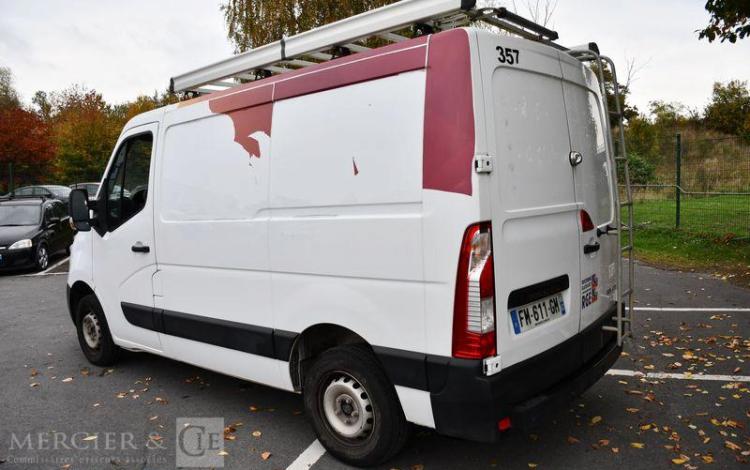 RENAULT MASTER 2.3 DCI 110 28 L1H1 GRAND-CONFORT BLANC FM-611-GM
