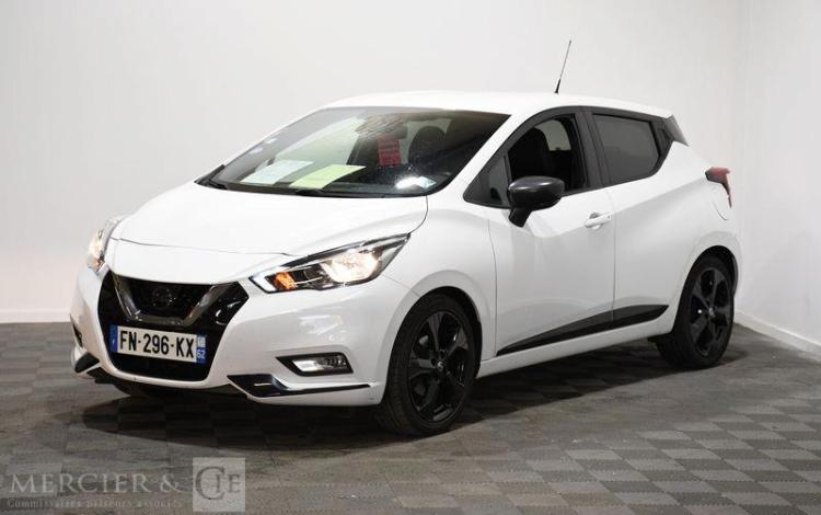 NISSAN MICRA BLANC FN-296-KX